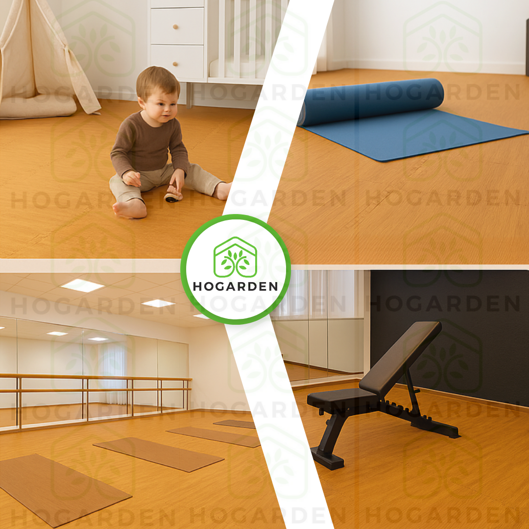 Piso Eva Tipo Madera Maple 1.0cm