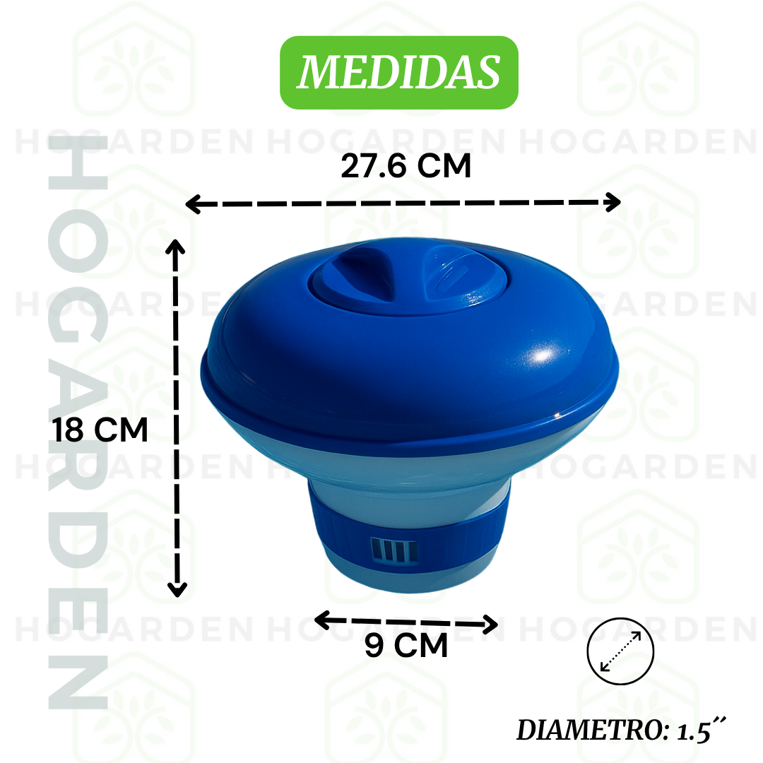 Dispensador de Cloro Flotante Para Alberca