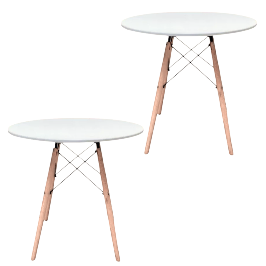 Mesa Eames Blanca Redonda