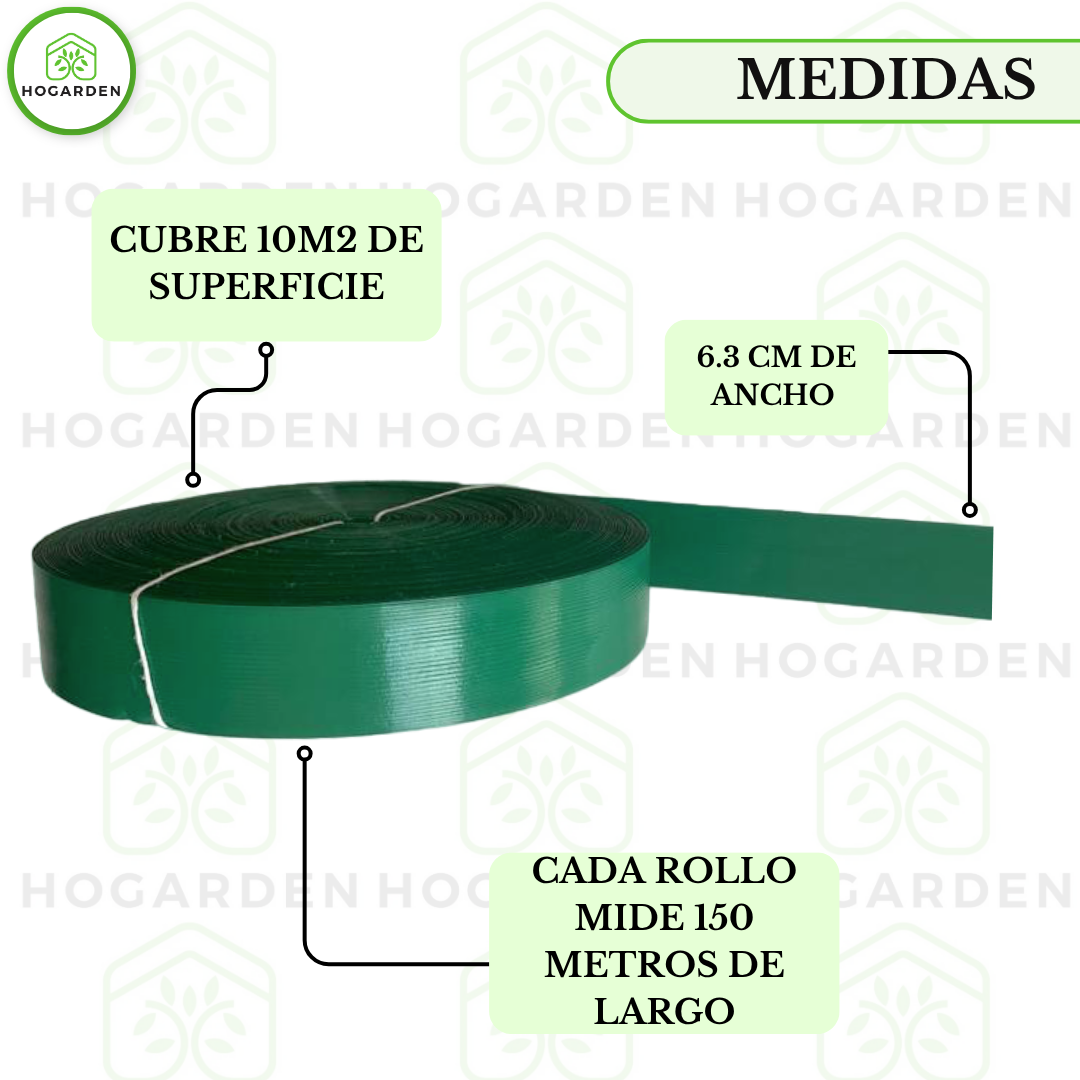 Cinta Rompeviento Verde Para Malla Ciclónica 10m2