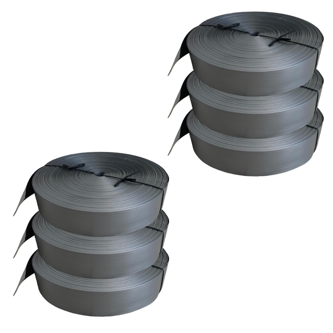 Cinta Rompeviento Plata Para Malla Ciclónica 10m2