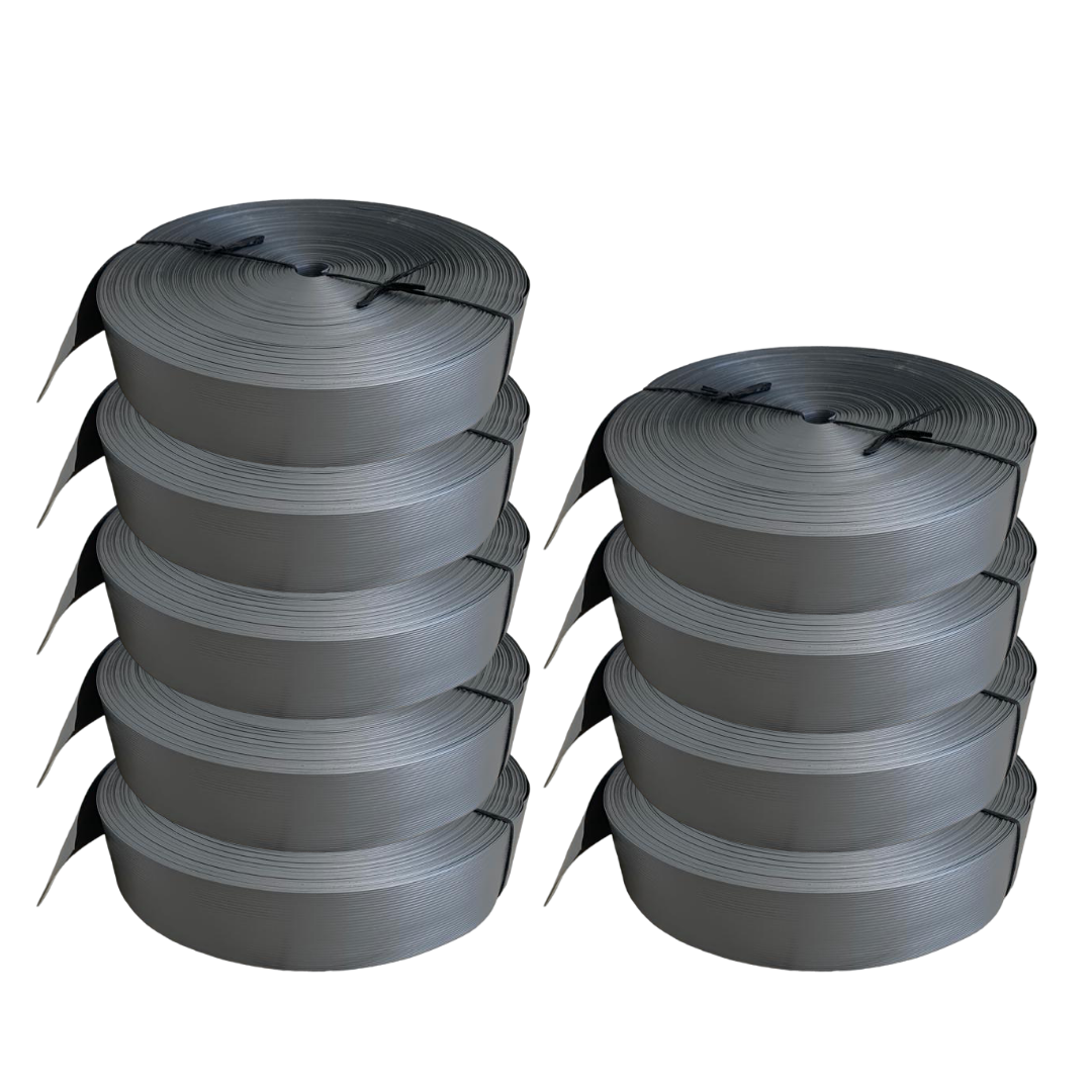 Cinta Rompeviento Plata Para Malla Ciclónica 10m2