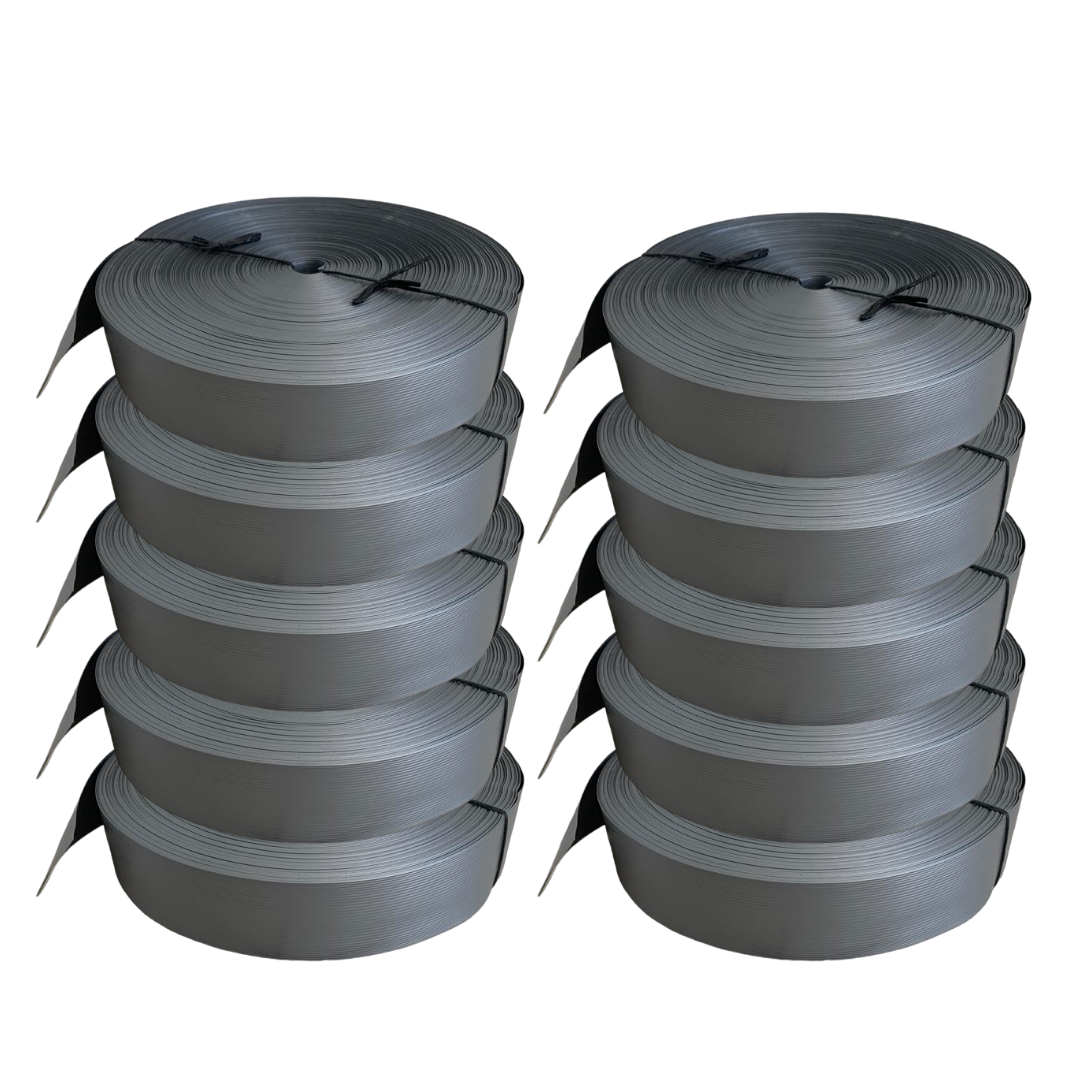 Cinta Rompeviento Plata Para Malla Ciclónica 10m2