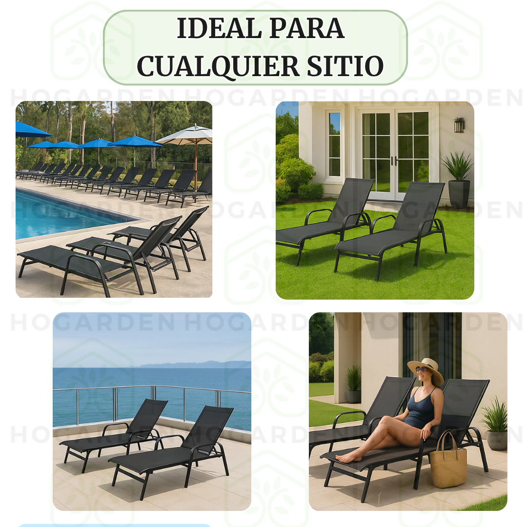 Camastro Metálico Negro