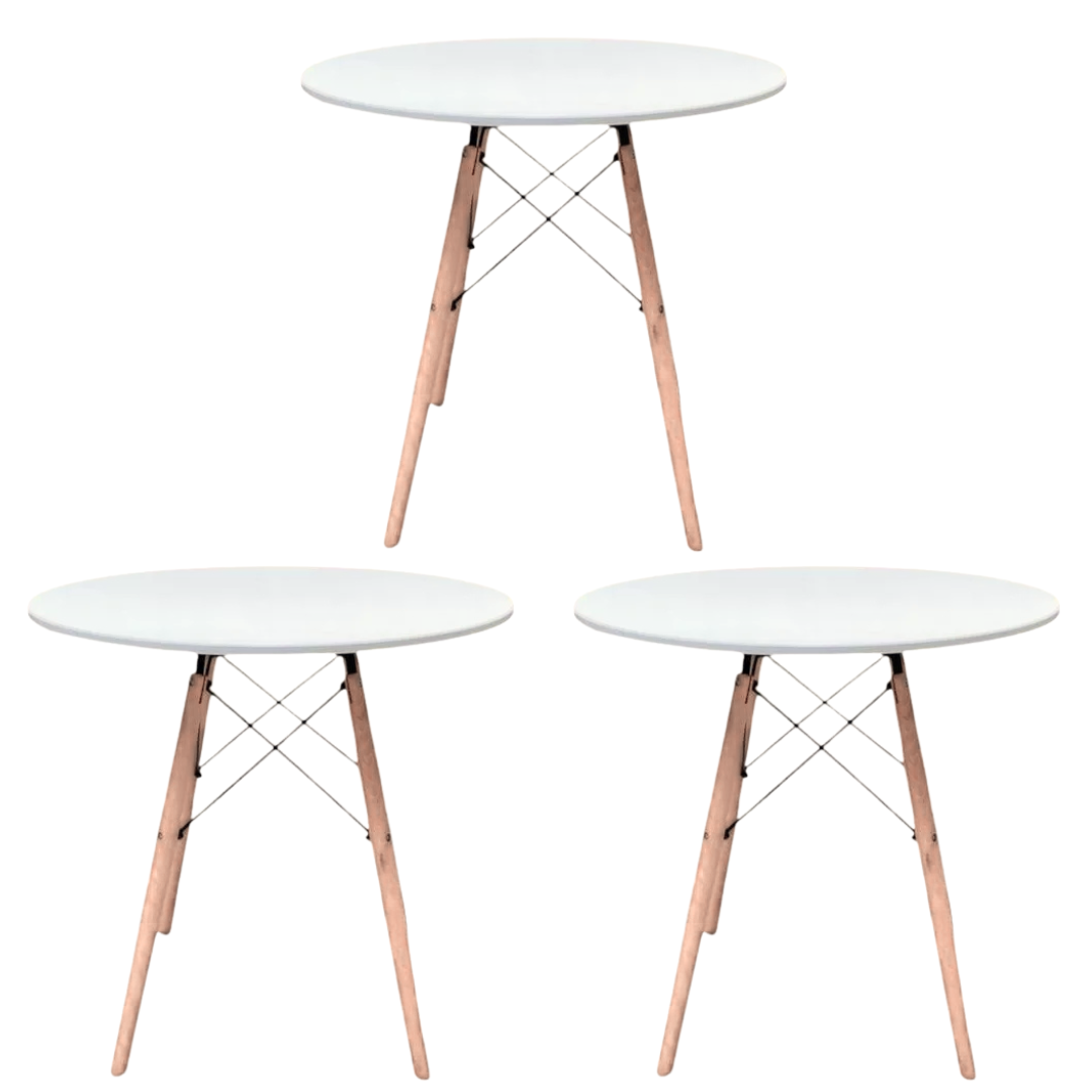 Mesa Eames Blanca Redonda