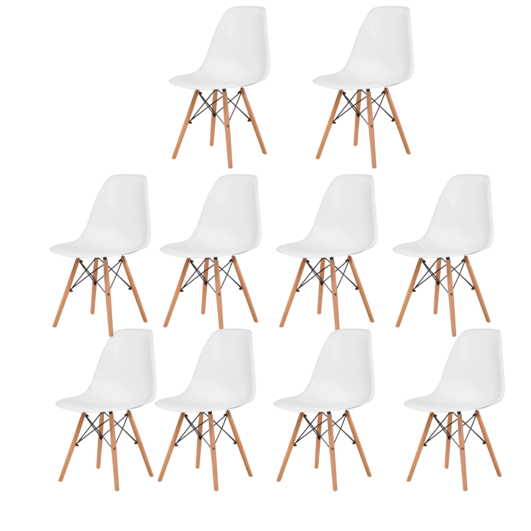 Silla Eames Minimalista Blanca