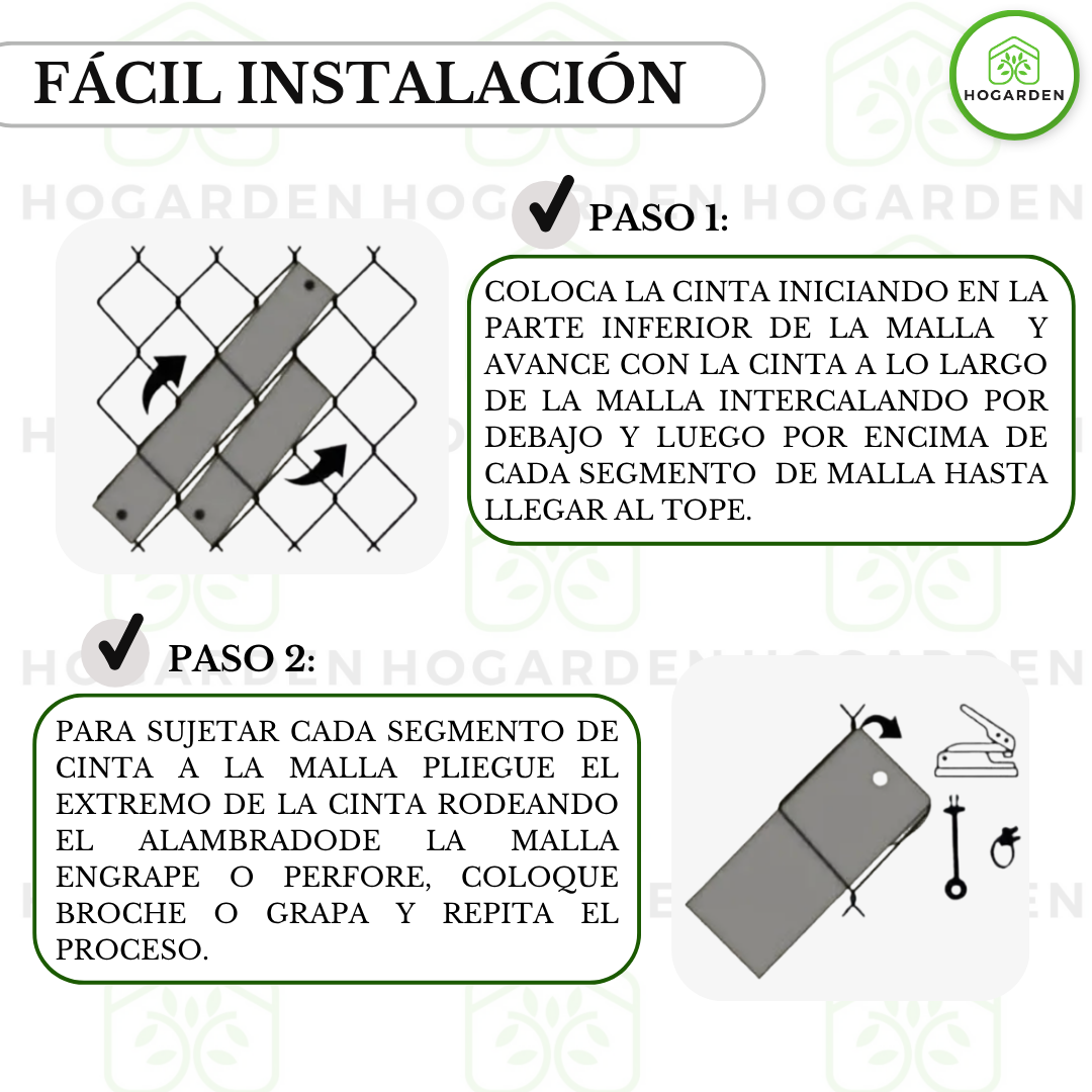 Cinta Rompeviento Plata Para Malla Ciclónica 10m2