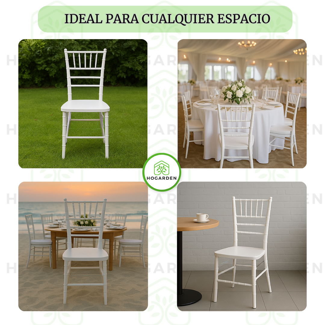 Silla Tiffany Blanca Para Eventos
