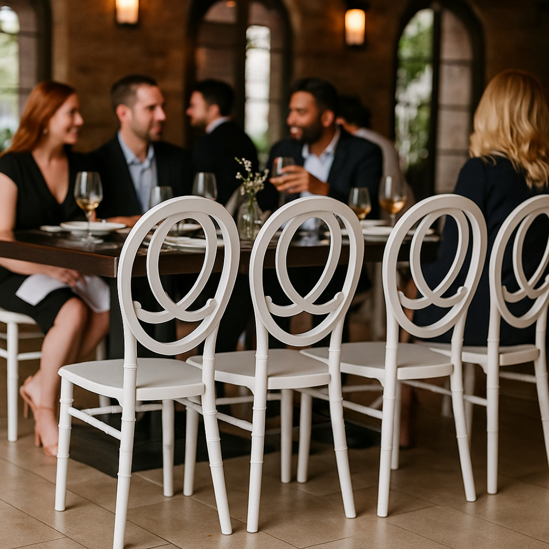 Silla Phoenix Blanco Para Eventos