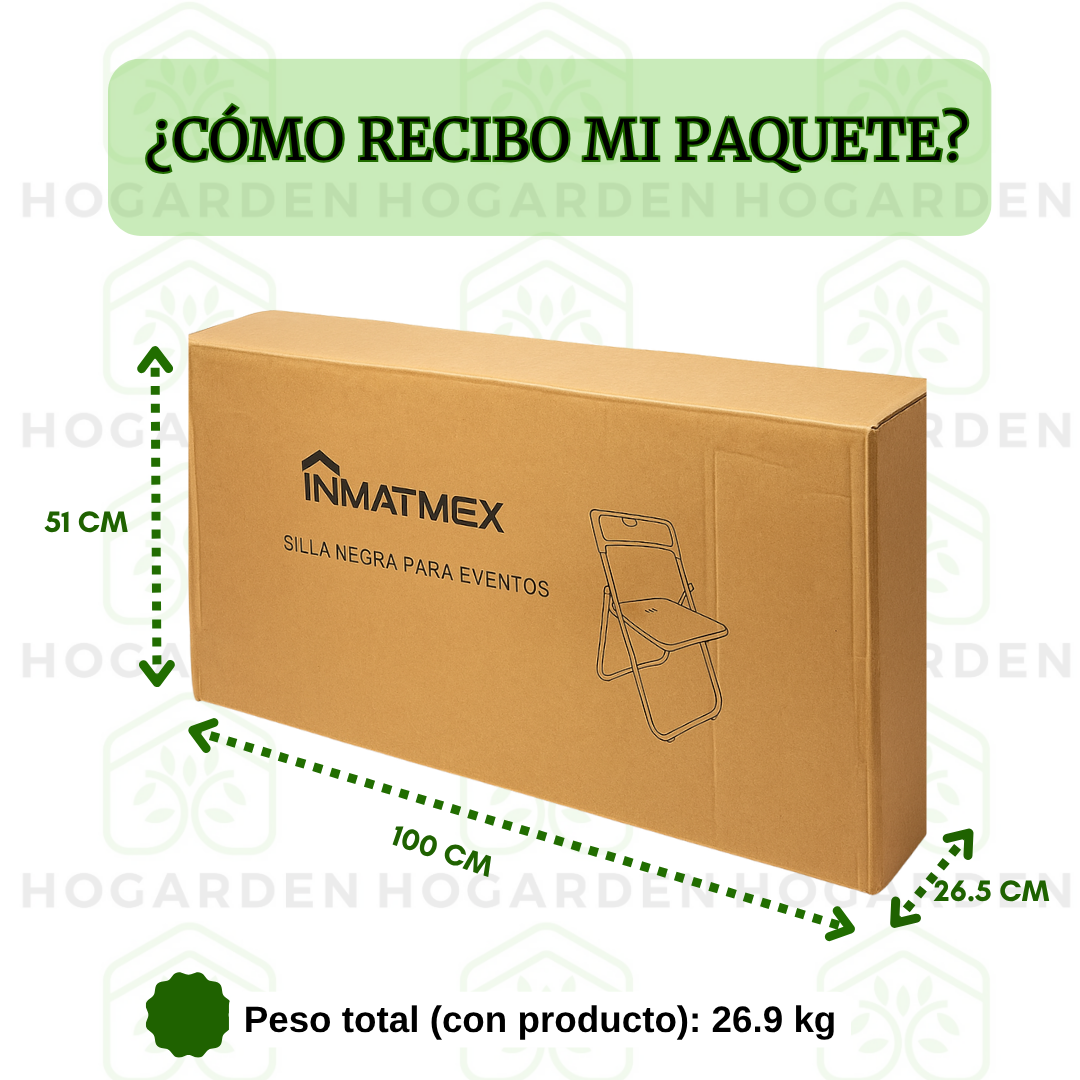Silla Plegable Negra