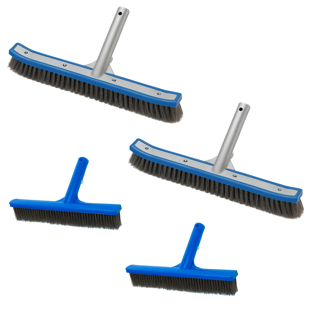 Combo 2 Cepillos de 26 cm y 45 cm con Cerdas Ccero Para Alberca