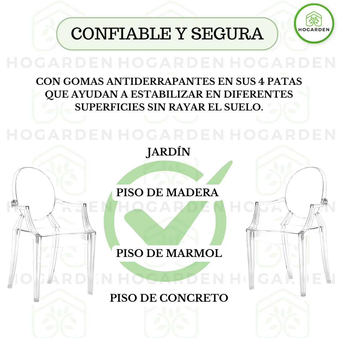 Silla Ghost Transparente Para Eventos