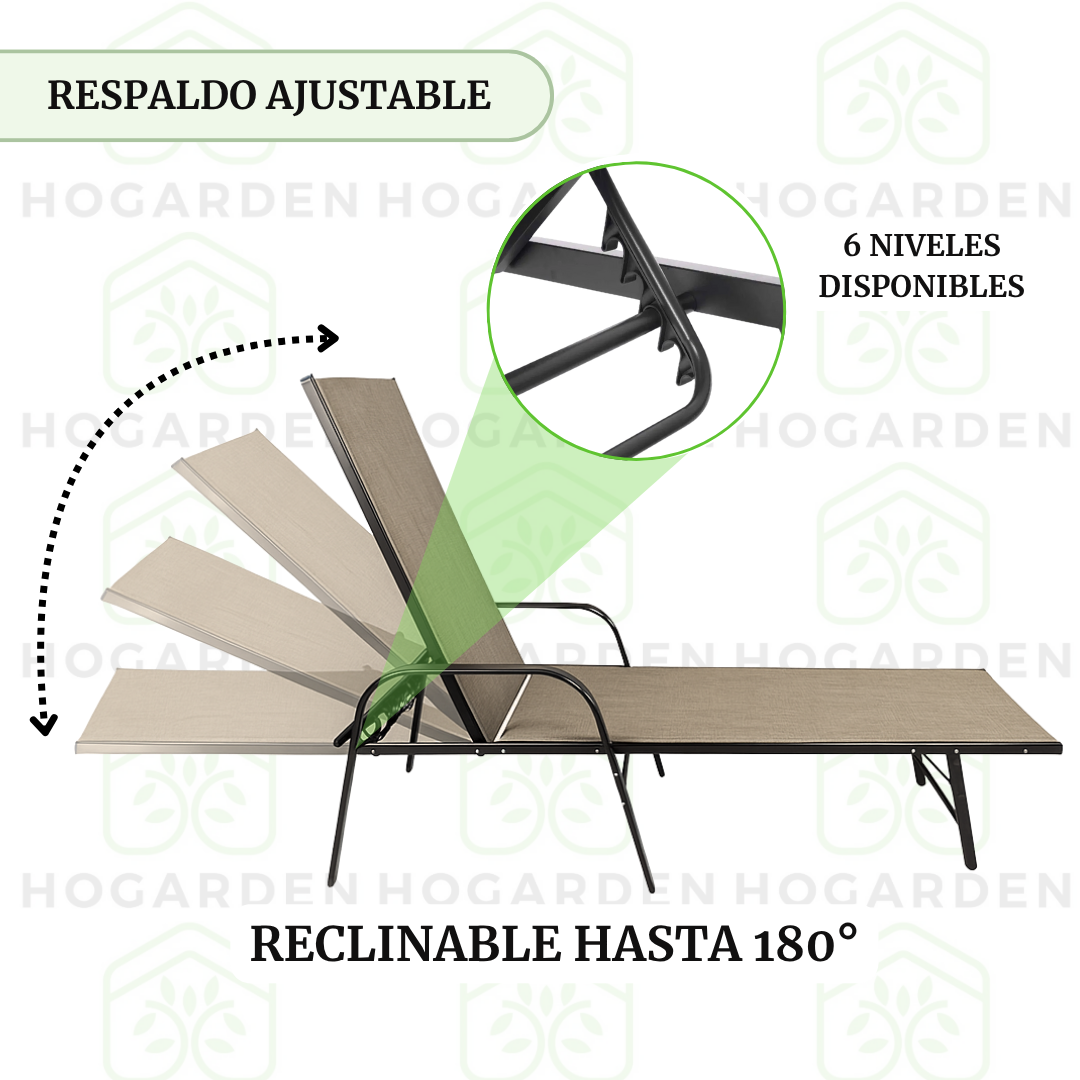 Camastro Metálico Jaspeado