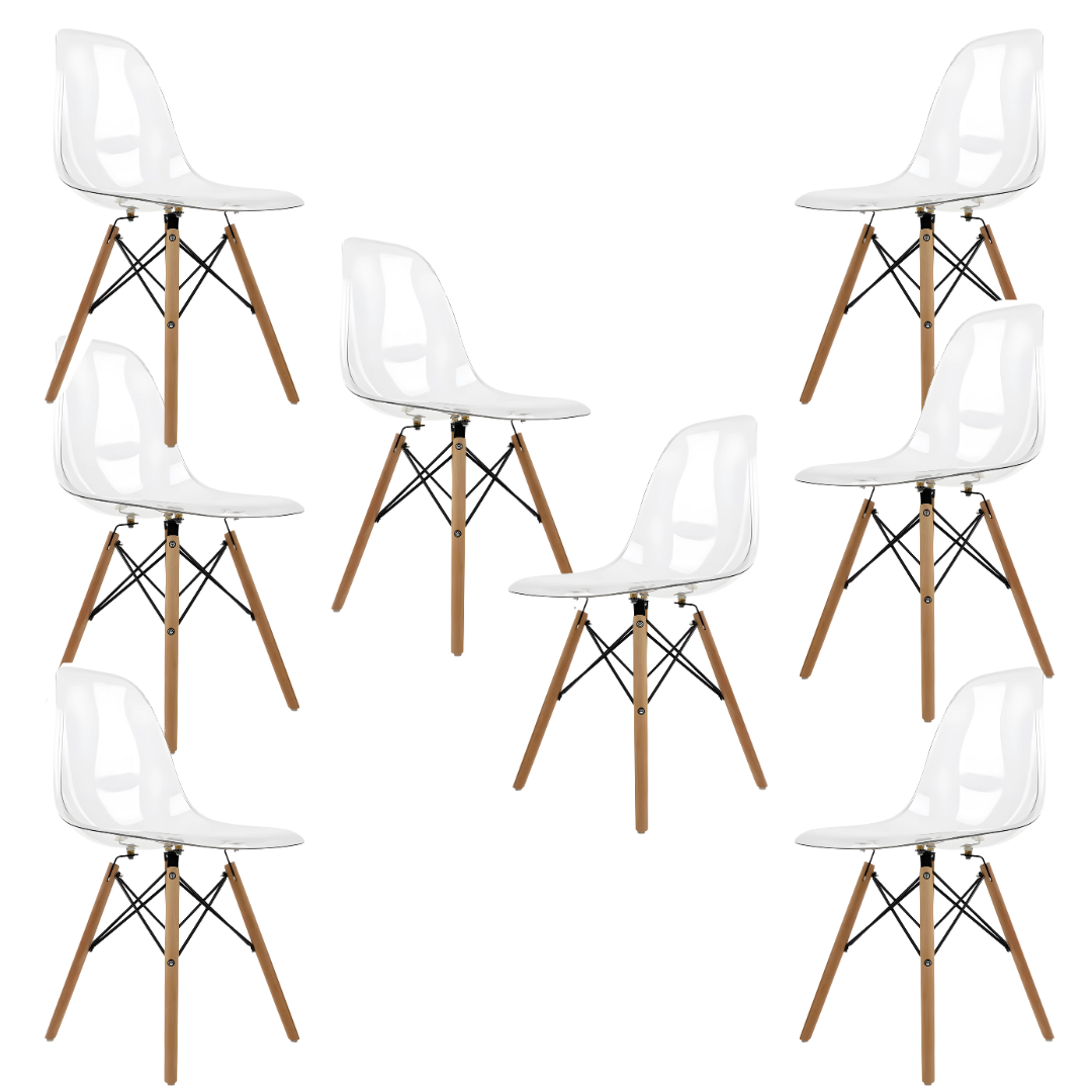 Silla Eames Transparente