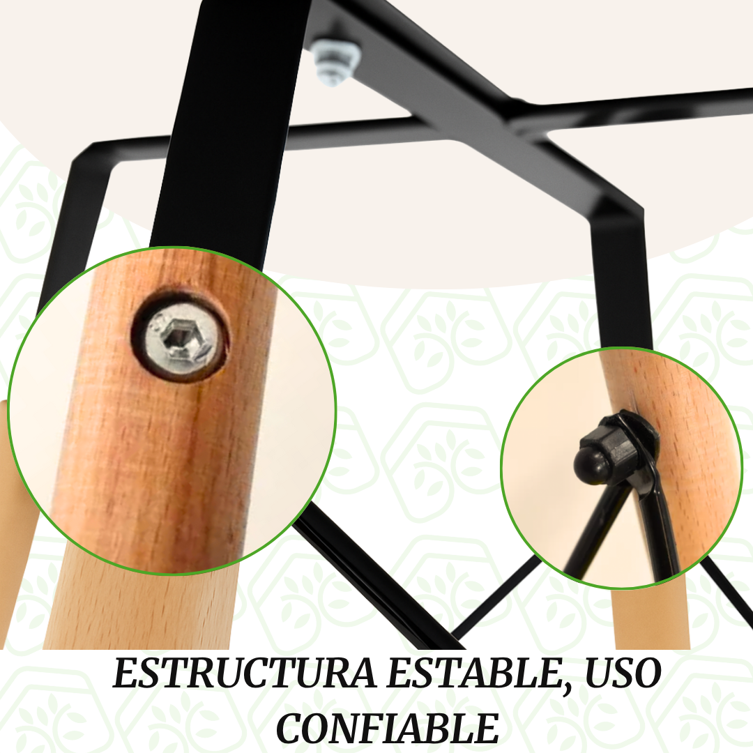 Mesa Eames Blanca Redonda