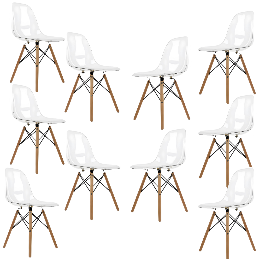 Silla Eames Transparente