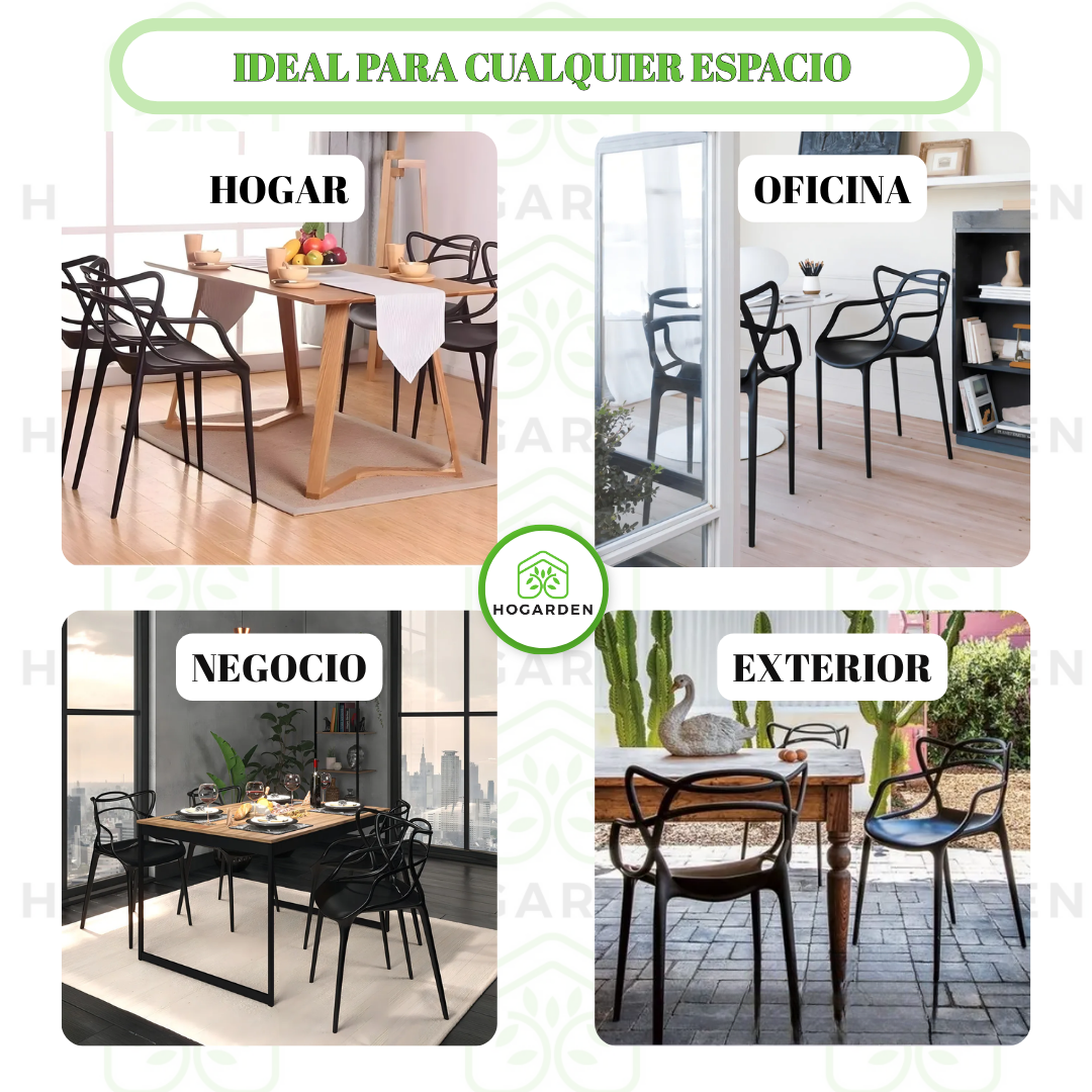 Silla Gato Master Negro Para Eventos
