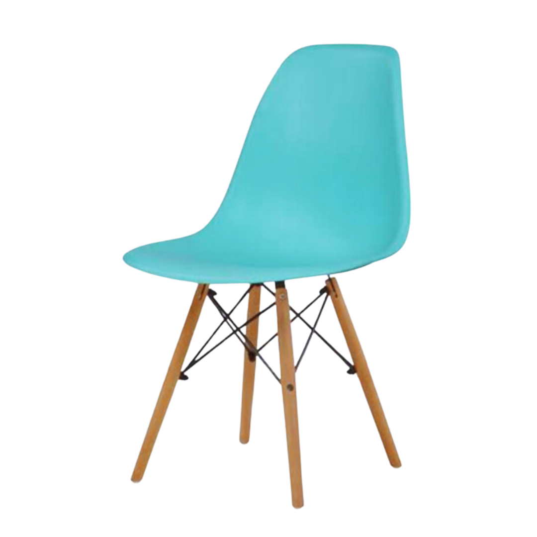 Silla Eames Minimalista Turquesa