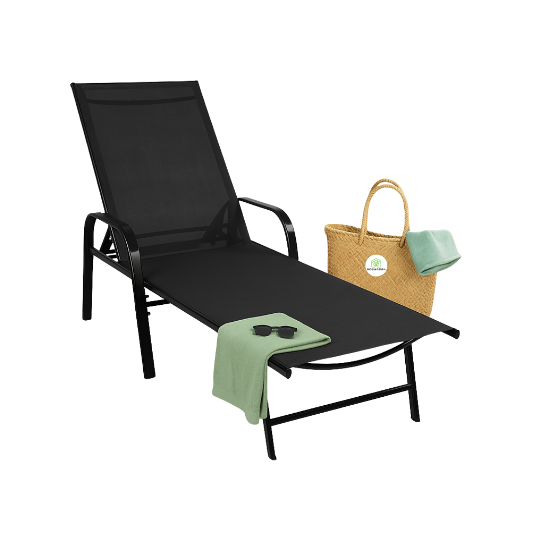 Camastro Metálico Negro