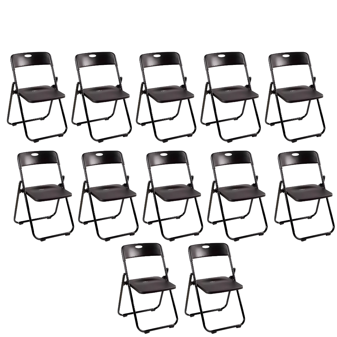 Silla Plegable Negra