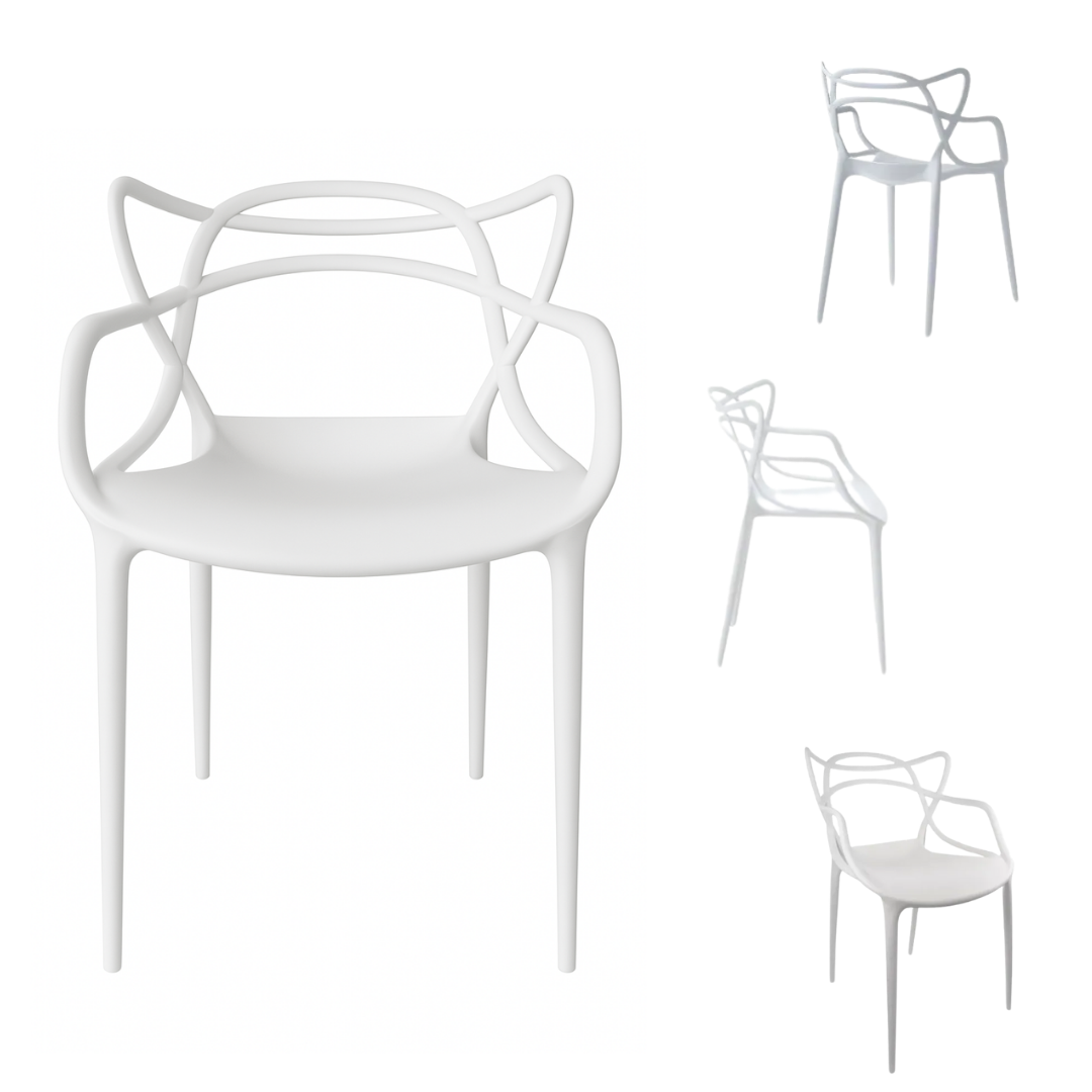 Silla Gato Master Blanco Para Eventos