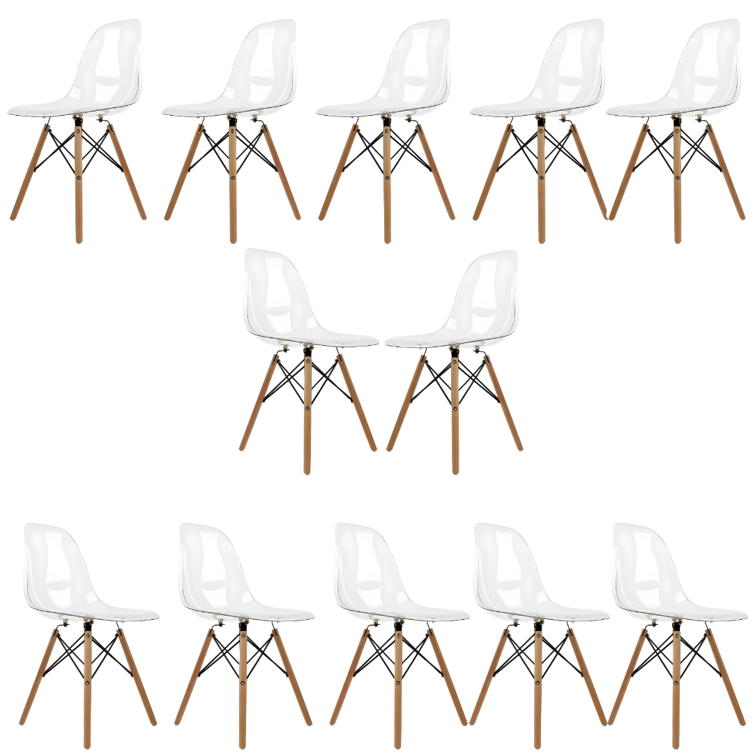 Silla Eames Transparente