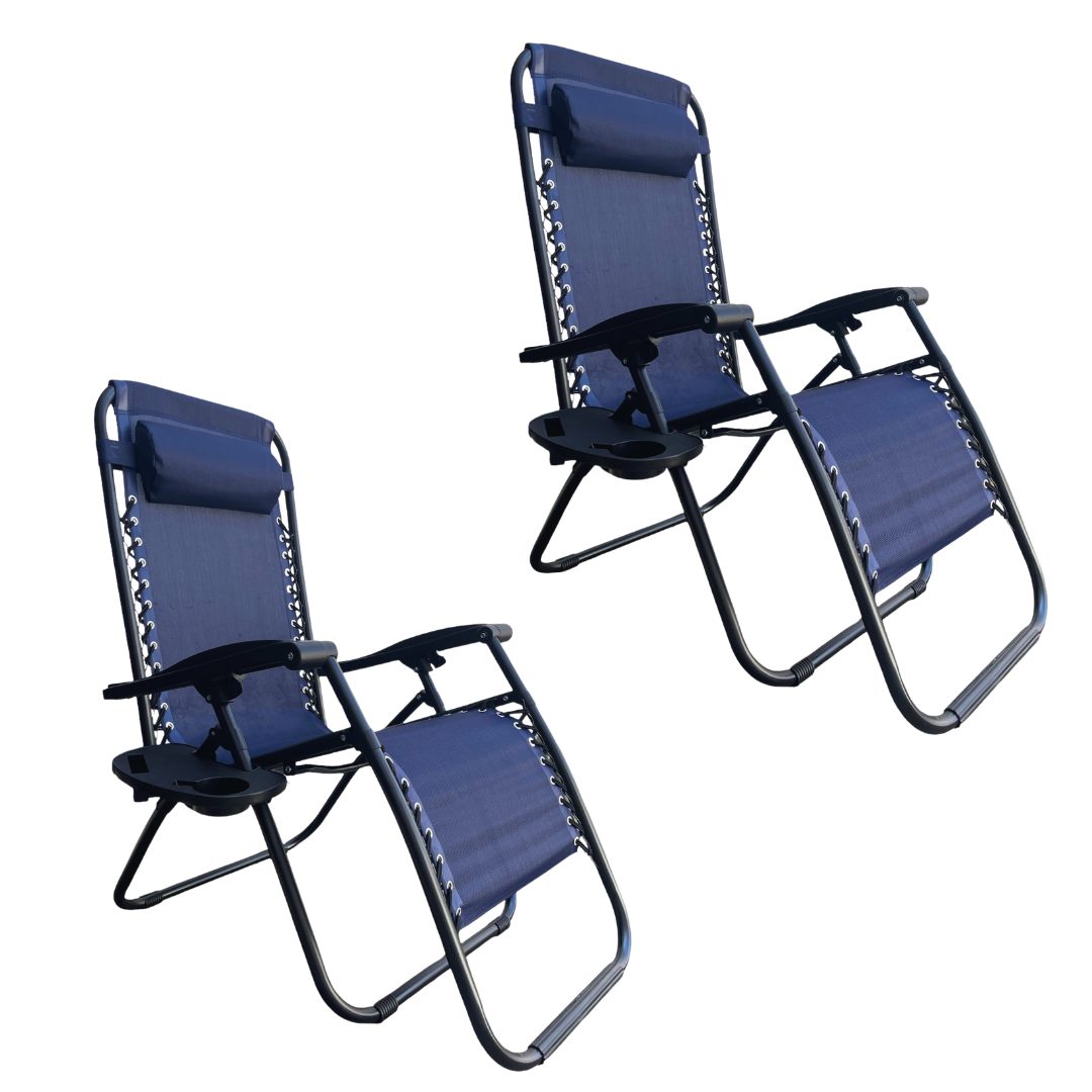 Silla Camastro Gravedad Cero Azul