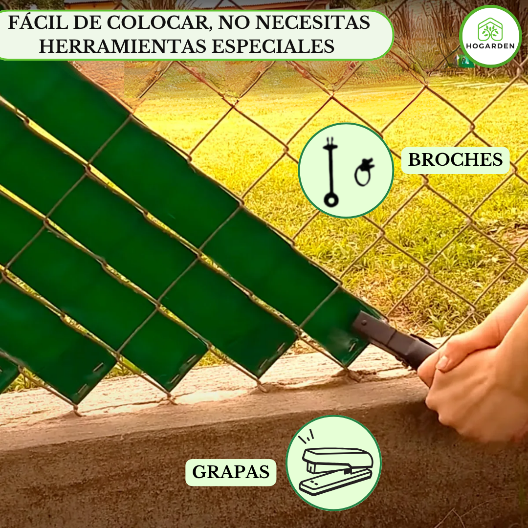 Cinta Rompeviento Verde Para Malla Ciclónica 10m2