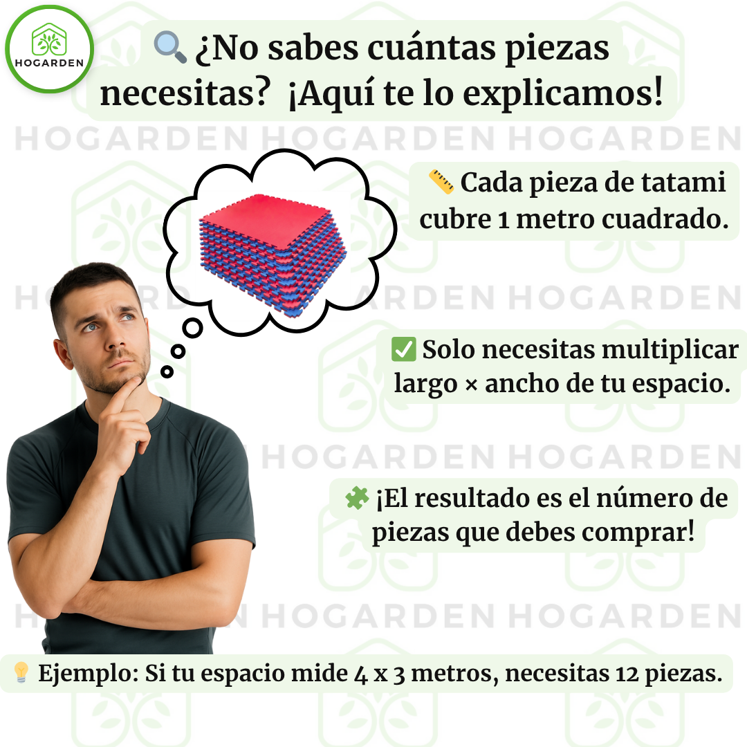 Tatami Piso Artes Marciales Rojo Con Azul