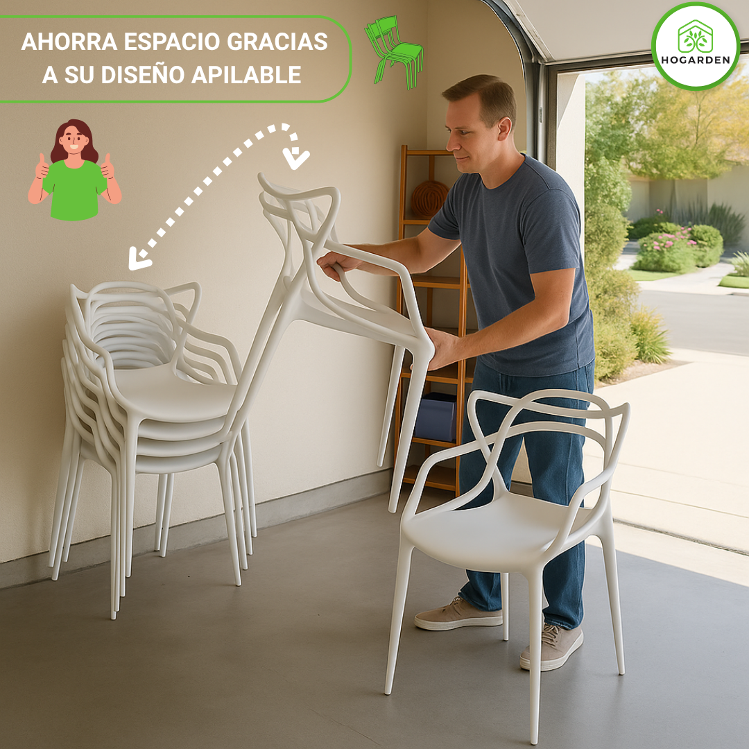 Silla Gato Master Blanco Para Eventos