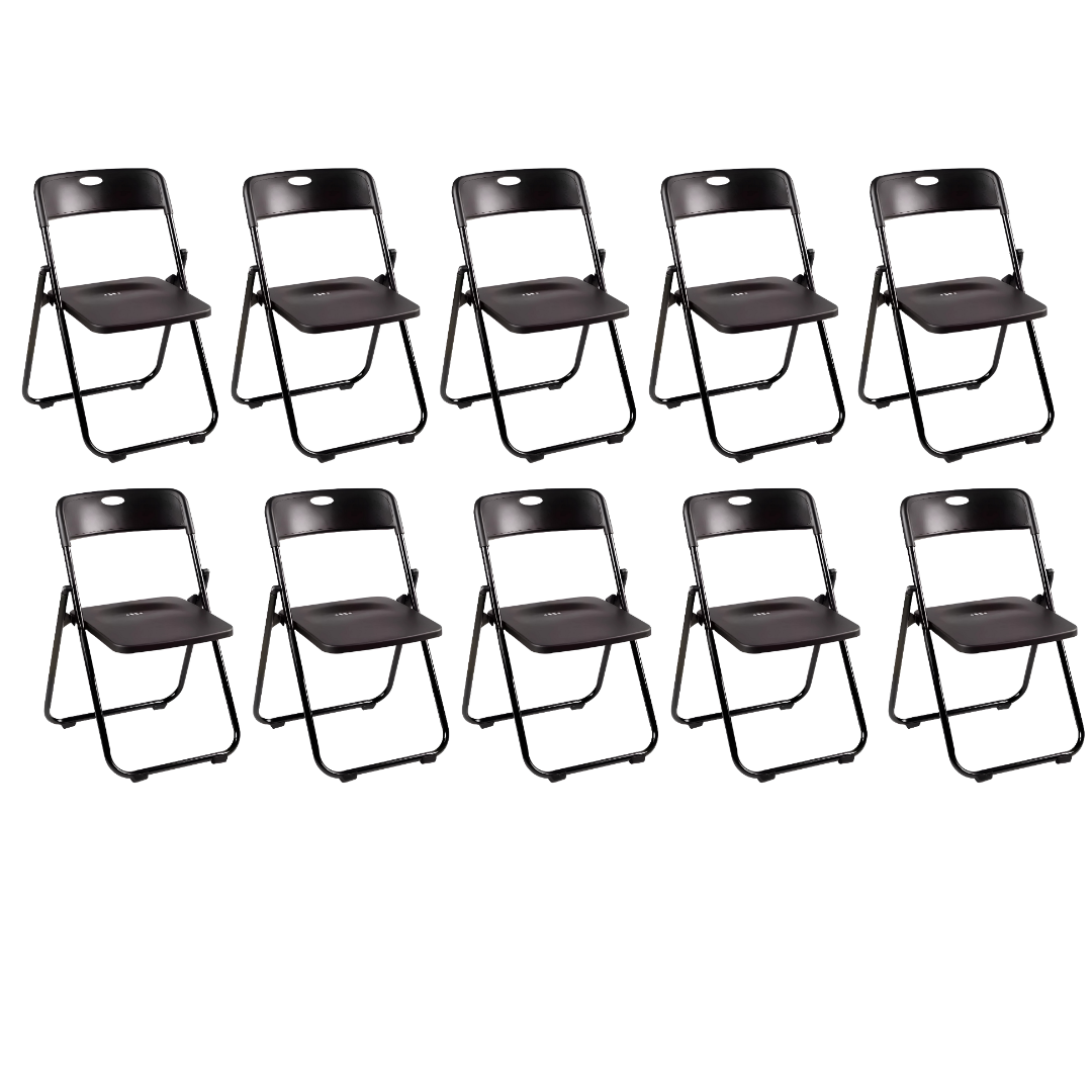 Silla Plegable Negra