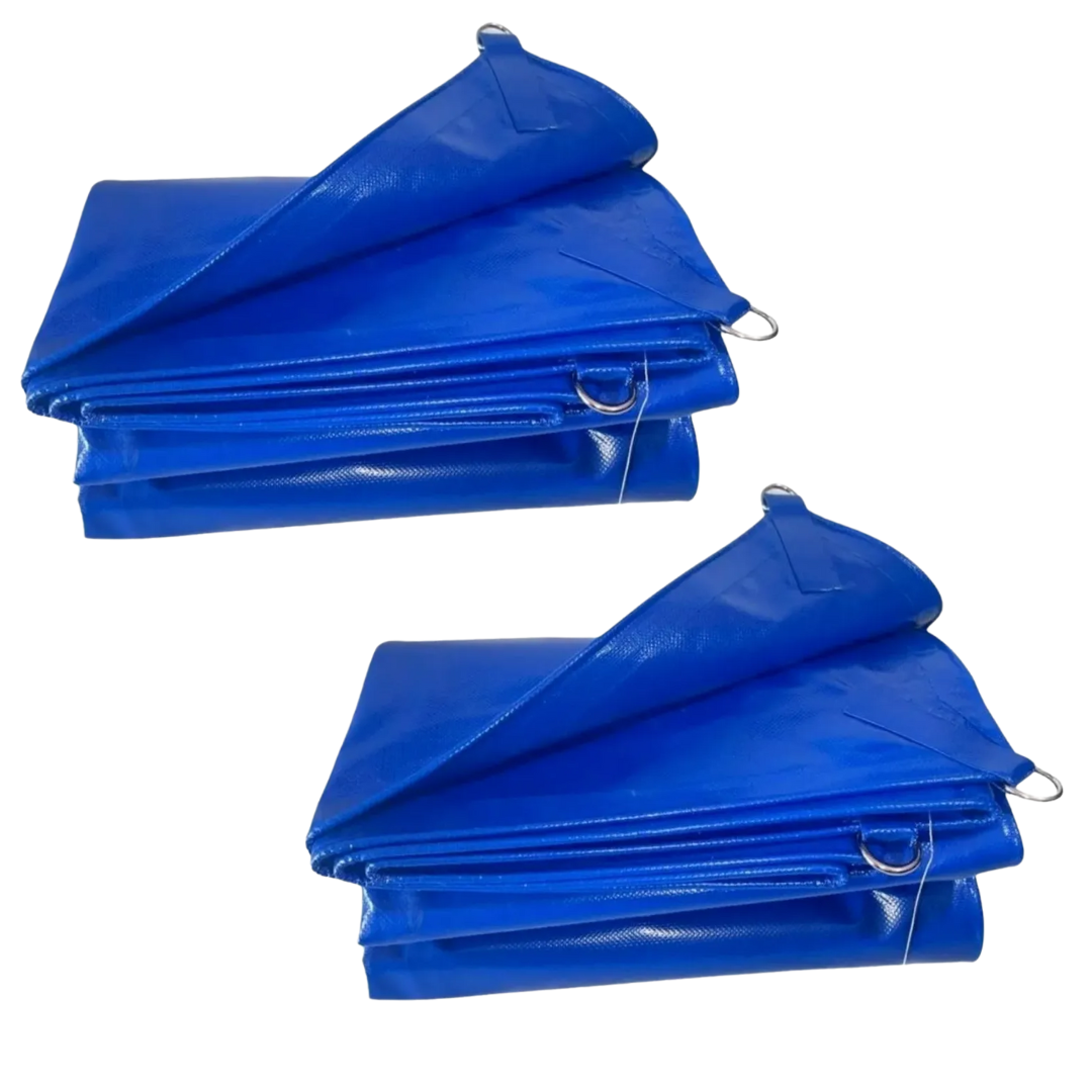 Lona Ahulada 5x4 M Reforzada Uso Rudo Impermeable