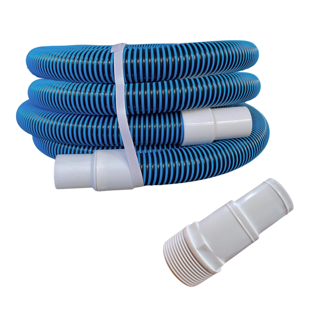 Combo Manguera 10.5 Con Adaptador Para Limpiar Alberca