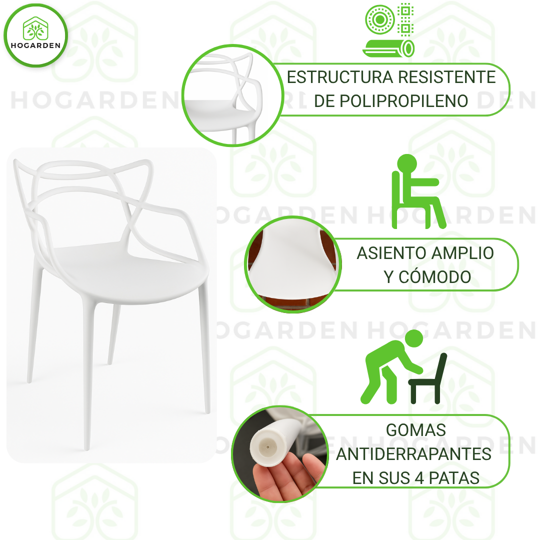 Silla Gato Master Blanco Para Eventos