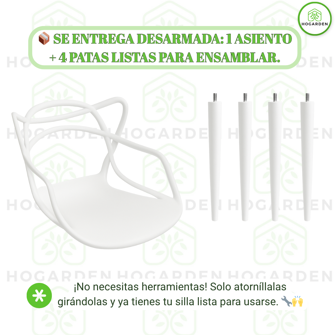 Silla Gato Master Blanco Para Eventos