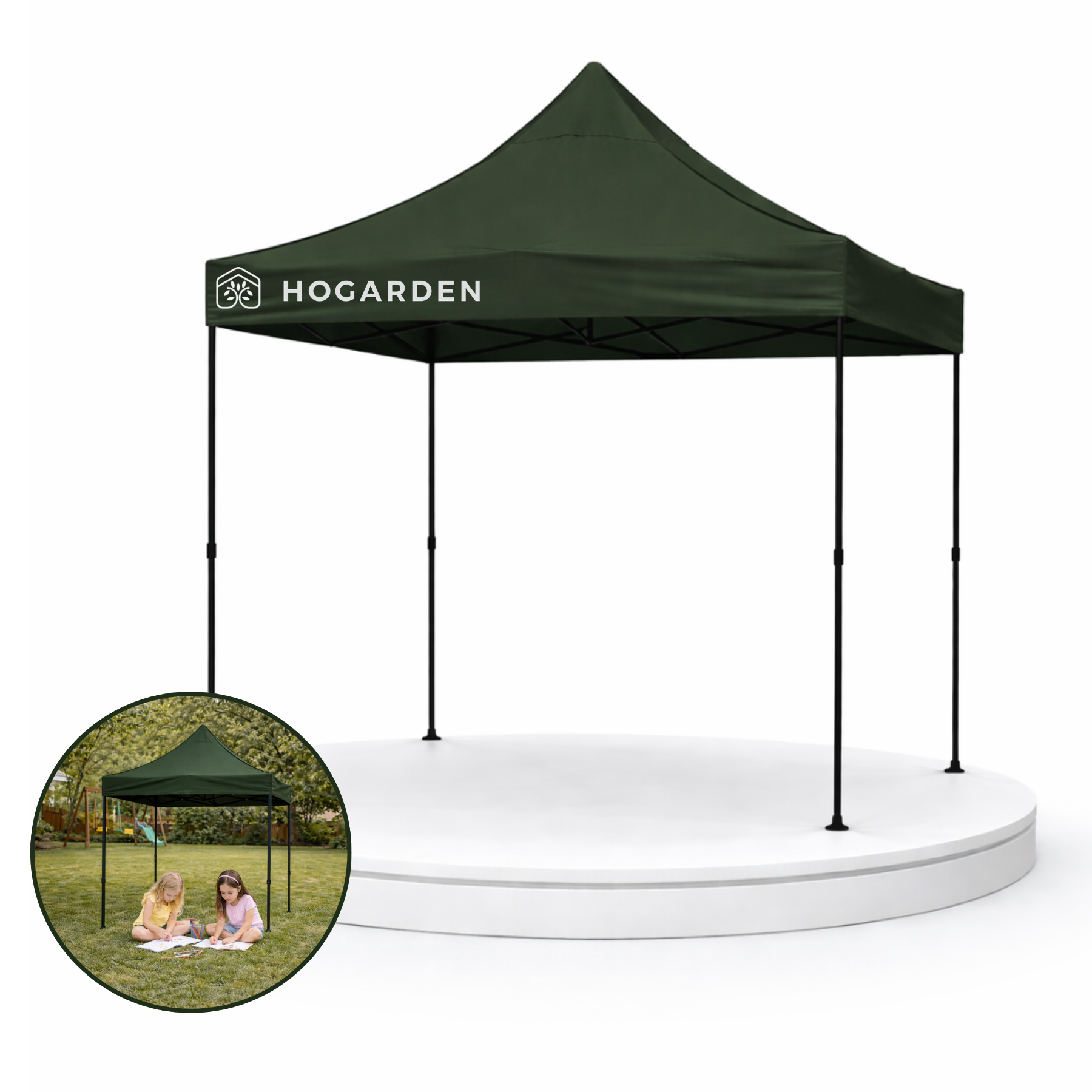Carpa Plegable Verde 2x2 M