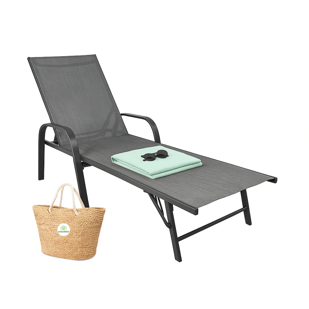 Camastro Metálico Gris