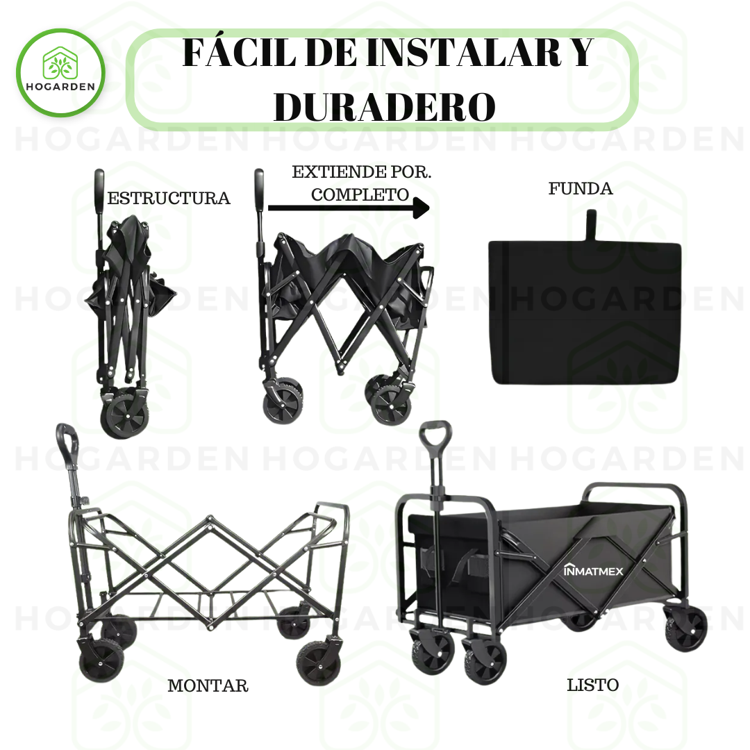 Carrito Multiusos Camping