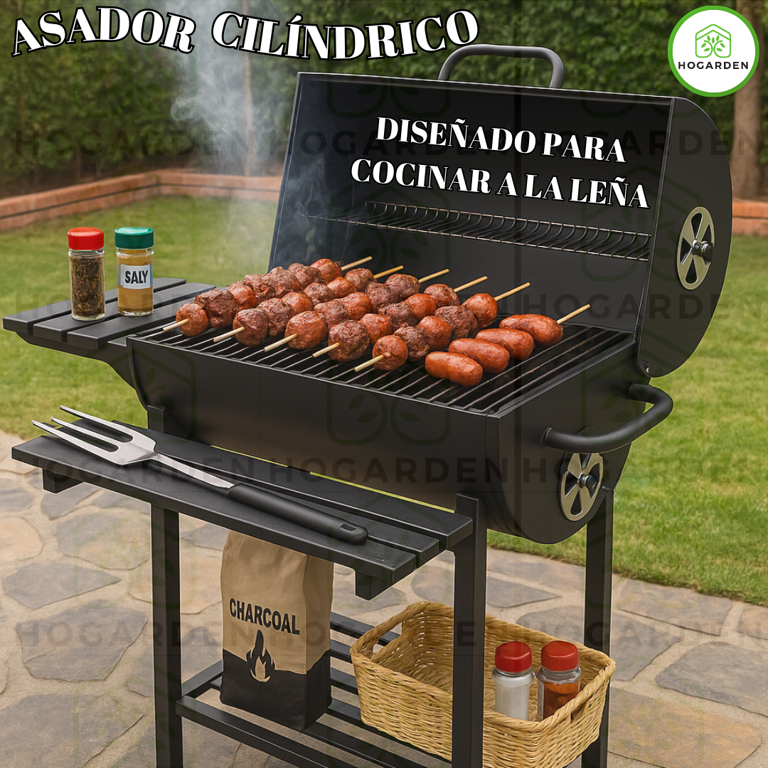 Asador Tipo Barril