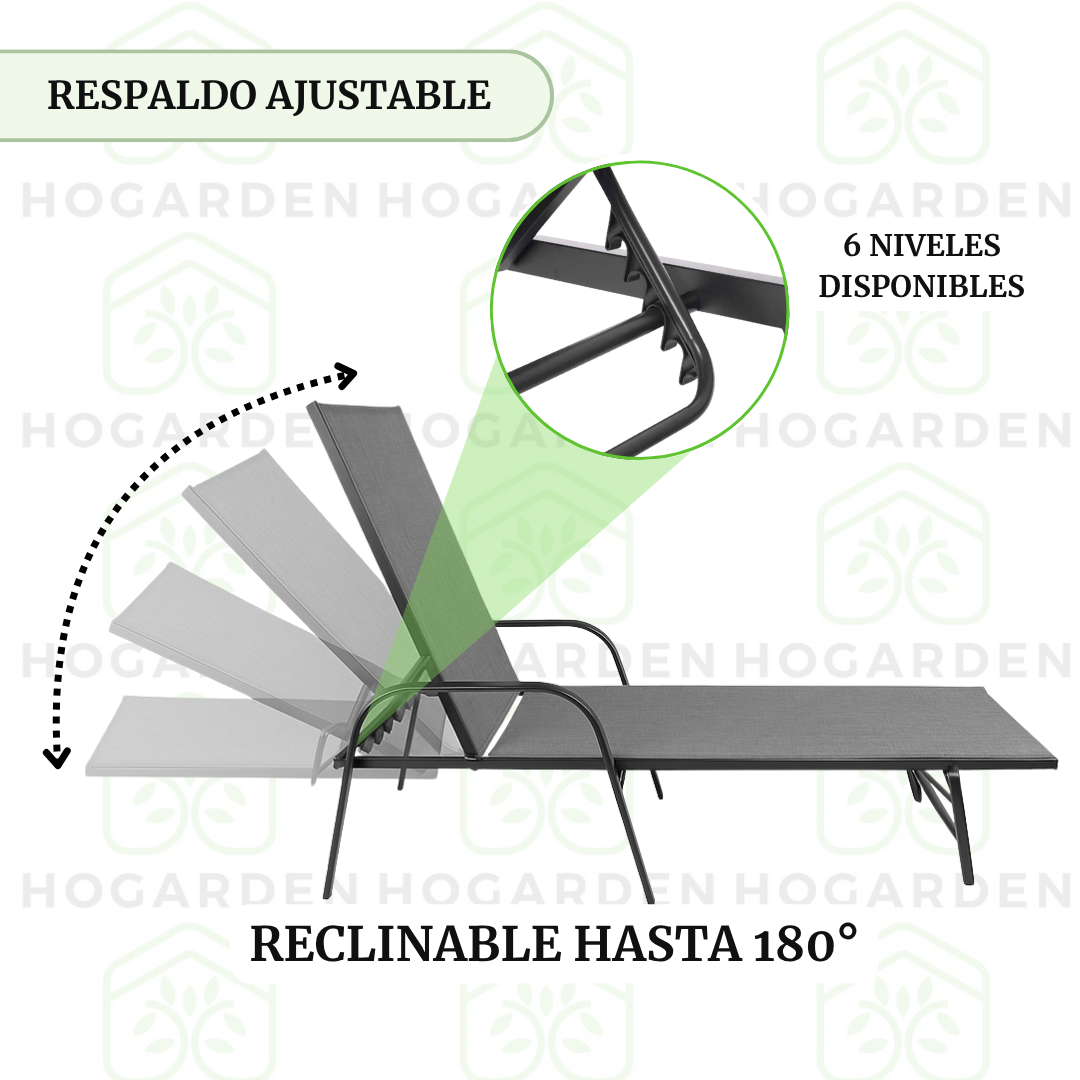 Camastro Metálico Gris