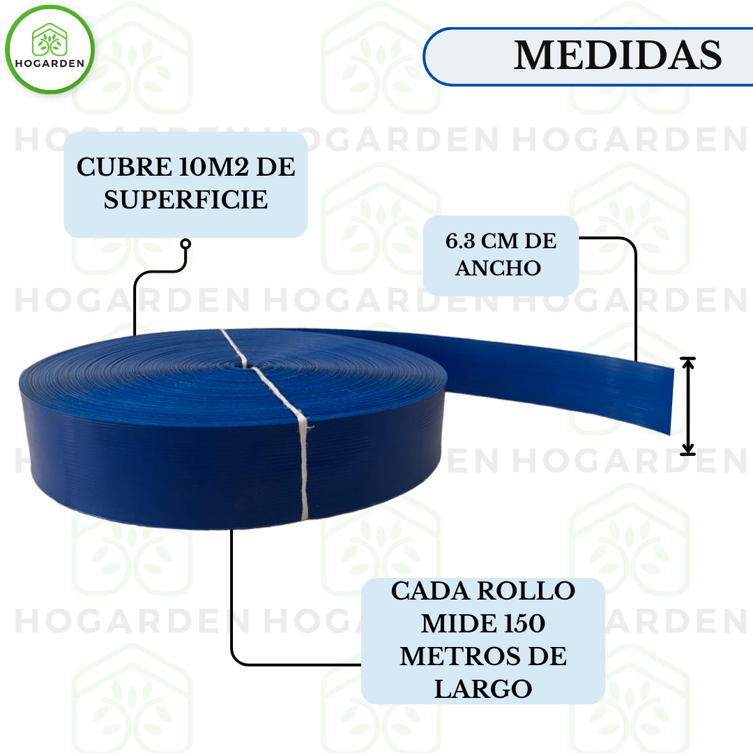 Cinta Rompeviento Azul Para Malla Ciclónica 10m2