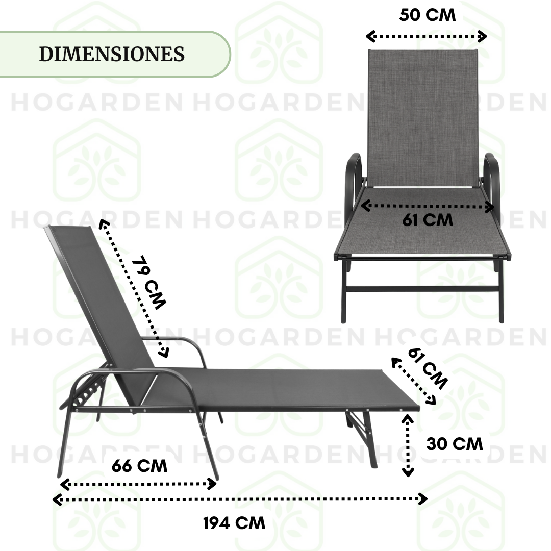 Camastro Metálico Gris