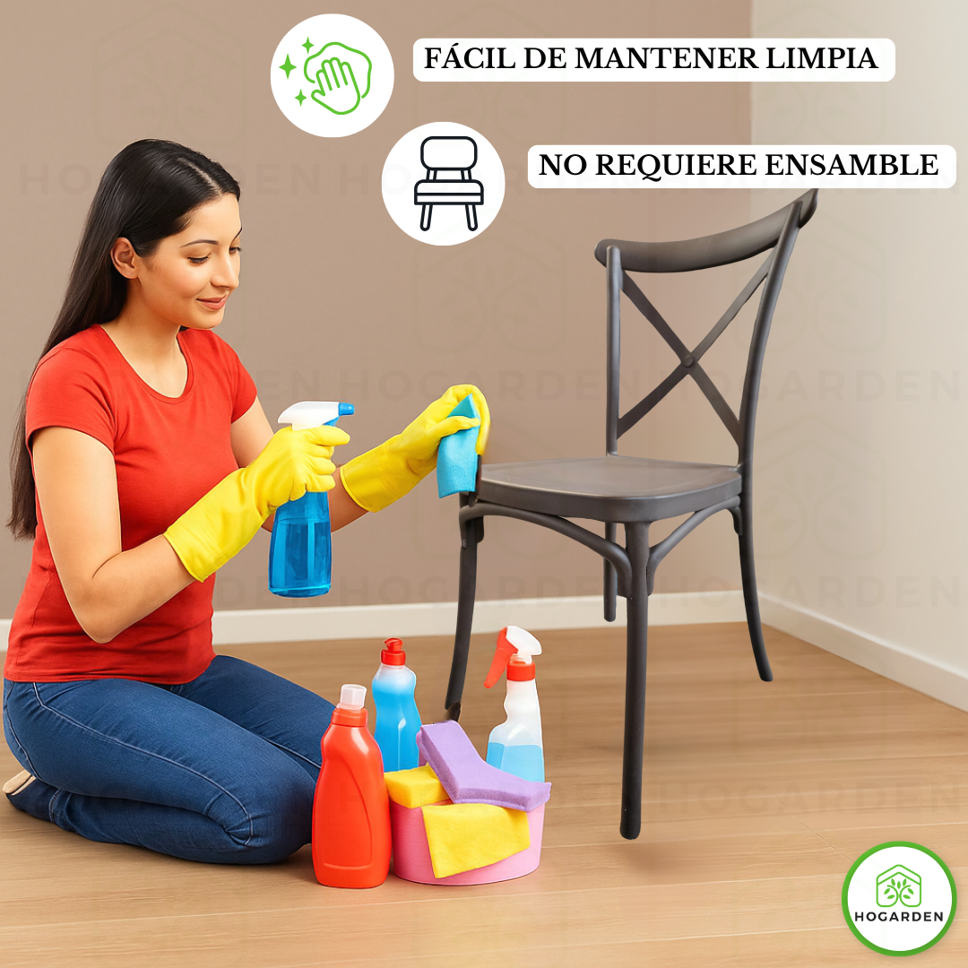 Silla Crossback Café Para Eventos