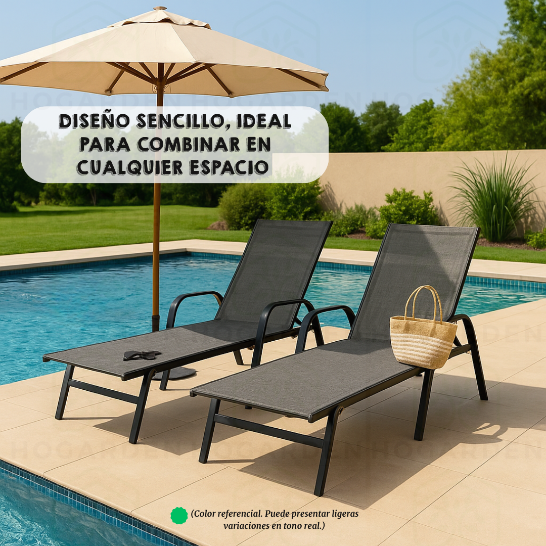 Camastro Metálico Gris