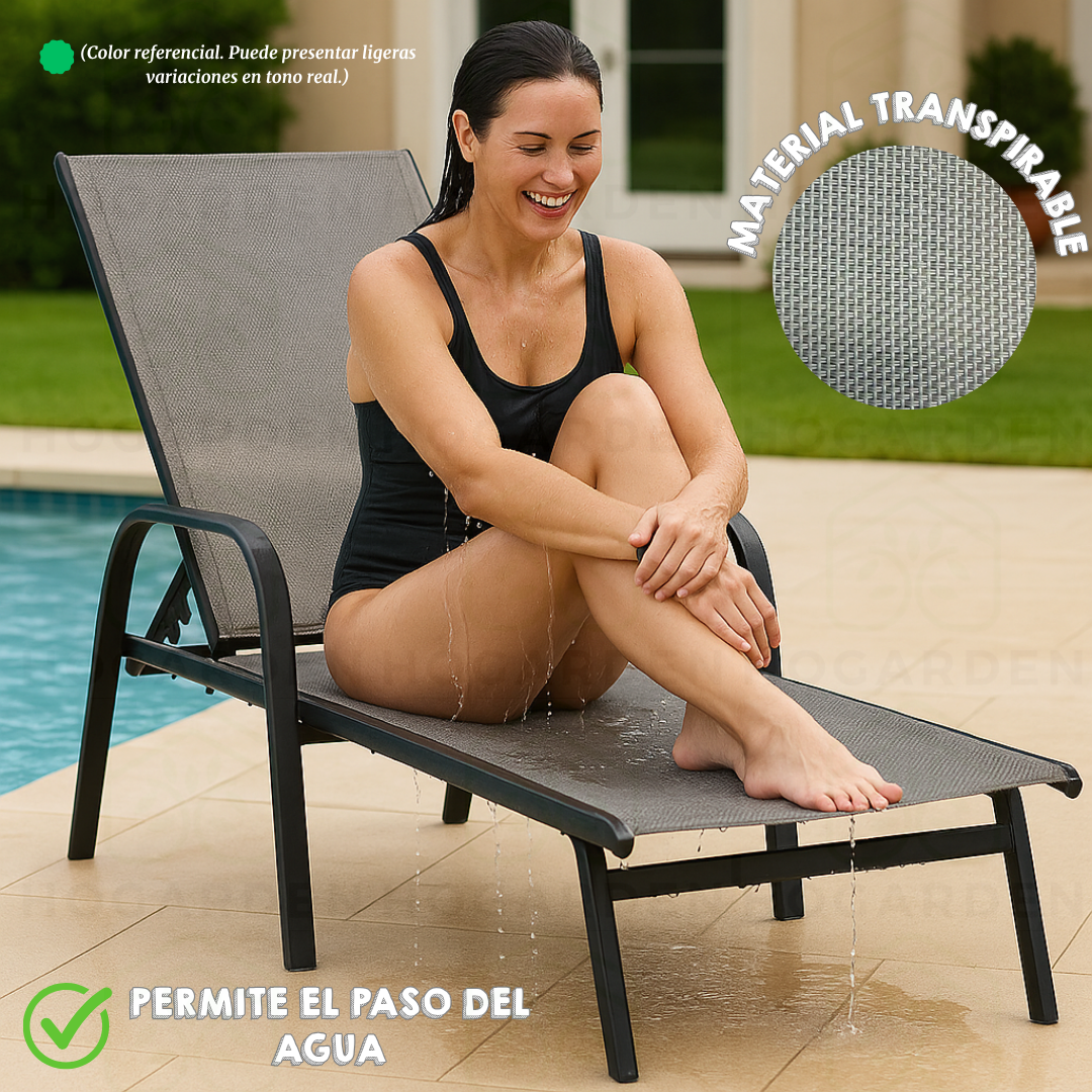 Camastro Metálico Gris