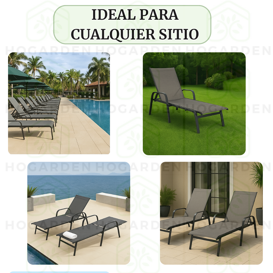 Camastro Metálico Gris