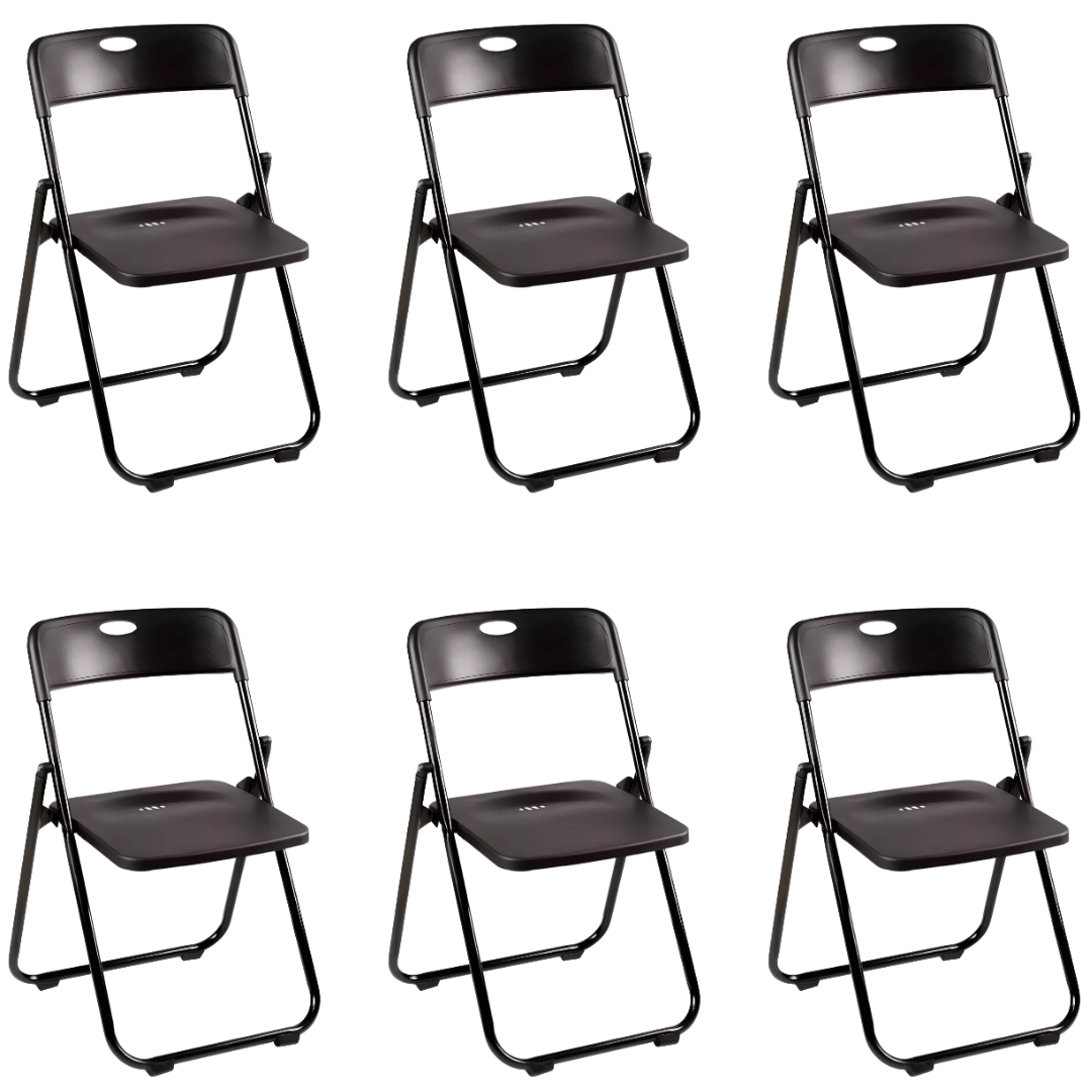 Silla Plegable Negra