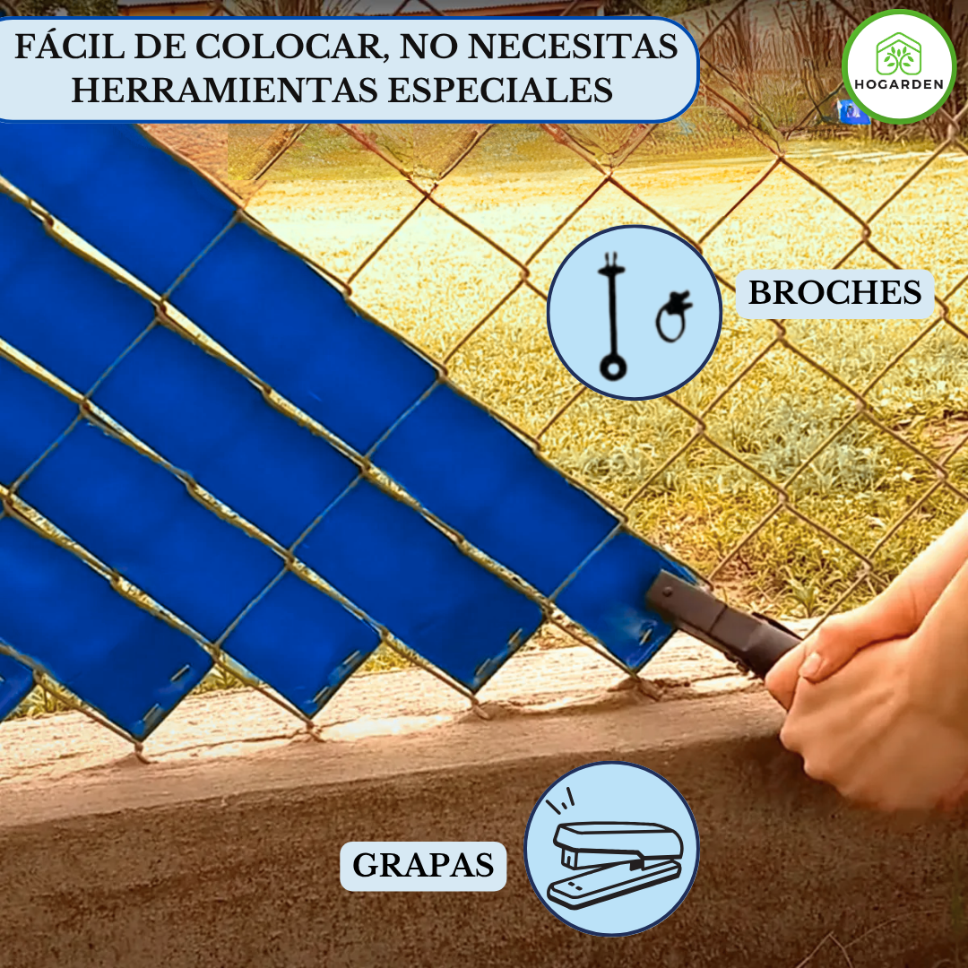 Cinta Rompeviento Azul Para Malla Ciclónica 10m2