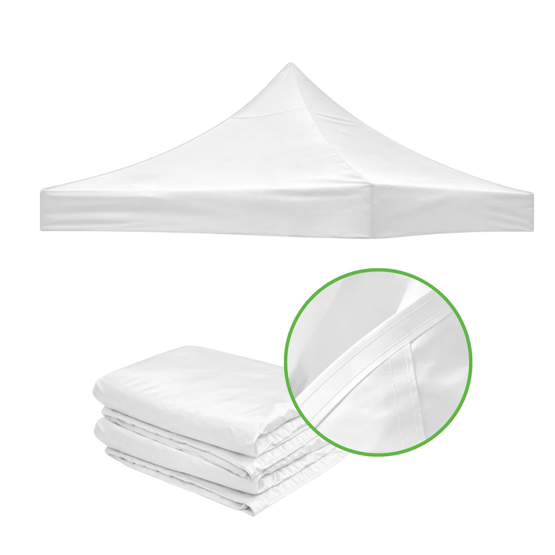 Repuesto De Toldo Blanco 3x3 M
