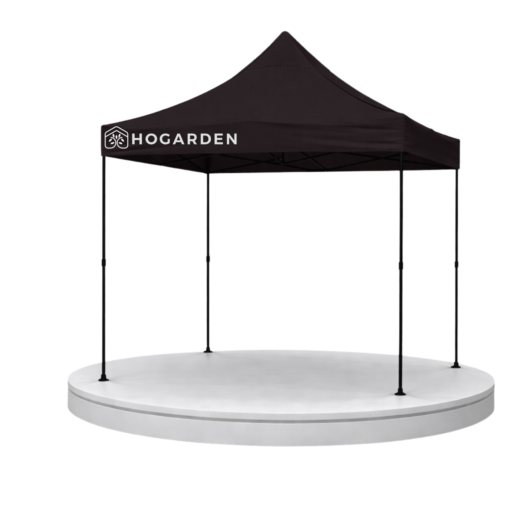 Carpa Plegable Negro 2x2 M